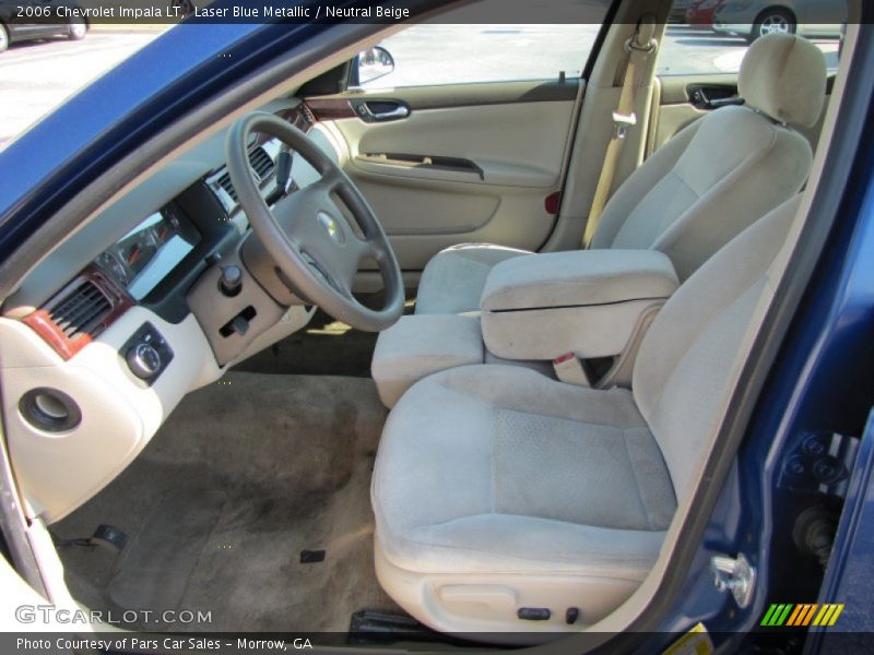 Laser Blue Metallic / Neutral Beige 2006 Chevrolet Impala LT