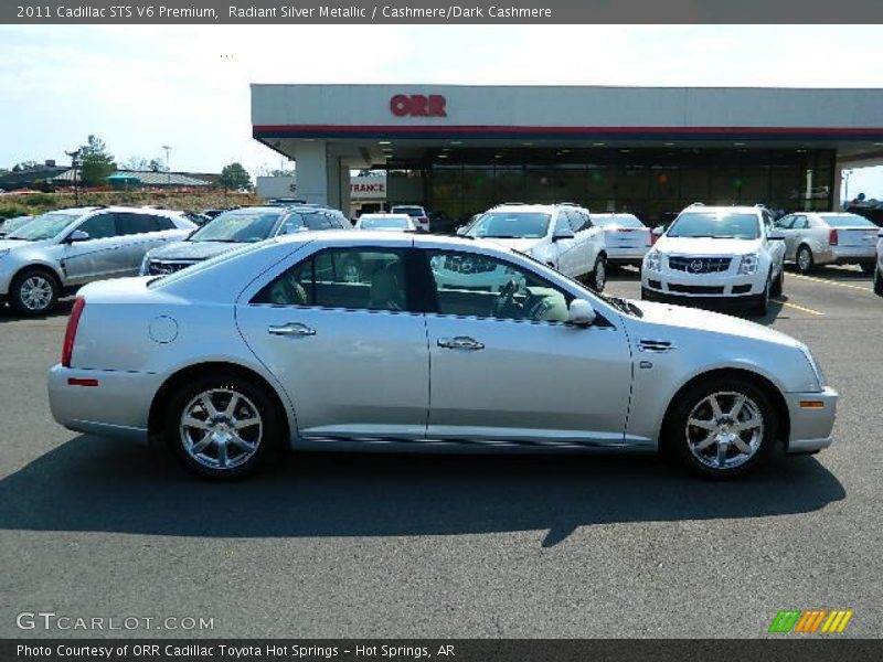 Radiant Silver Metallic / Cashmere/Dark Cashmere 2011 Cadillac STS V6 Premium