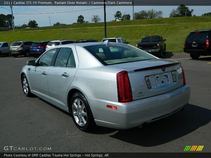 Radiant Silver Metallic / Cashmere/Dark Cashmere 2011 Cadillac STS V6 Premium