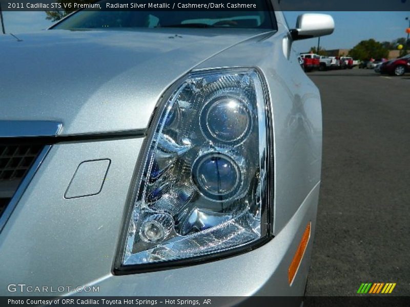 Radiant Silver Metallic / Cashmere/Dark Cashmere 2011 Cadillac STS V6 Premium