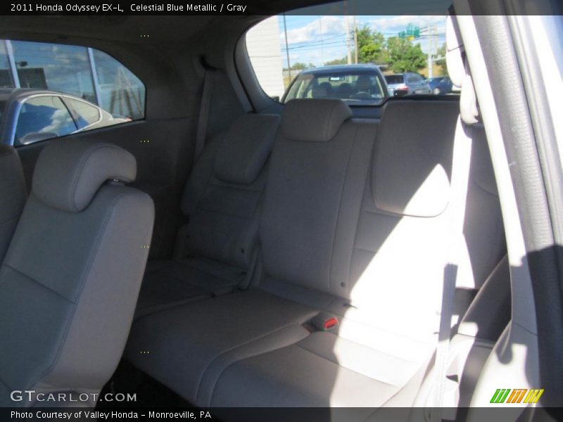 Celestial Blue Metallic / Gray 2011 Honda Odyssey EX-L