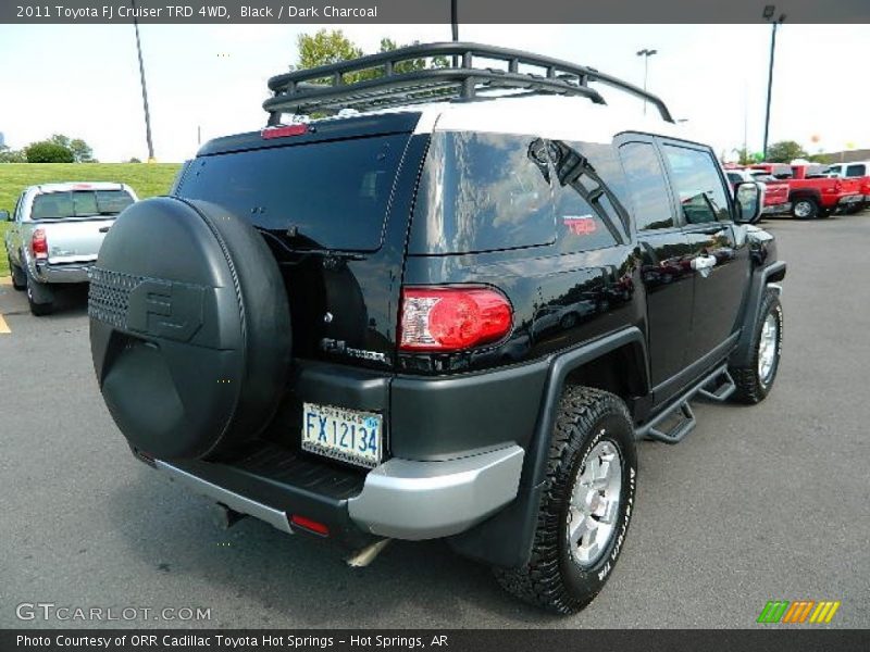 Black / Dark Charcoal 2011 Toyota FJ Cruiser TRD 4WD