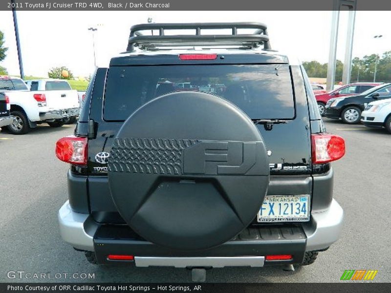 Black / Dark Charcoal 2011 Toyota FJ Cruiser TRD 4WD