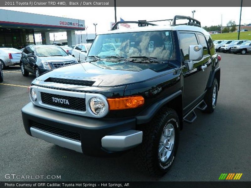 Black / Dark Charcoal 2011 Toyota FJ Cruiser TRD 4WD