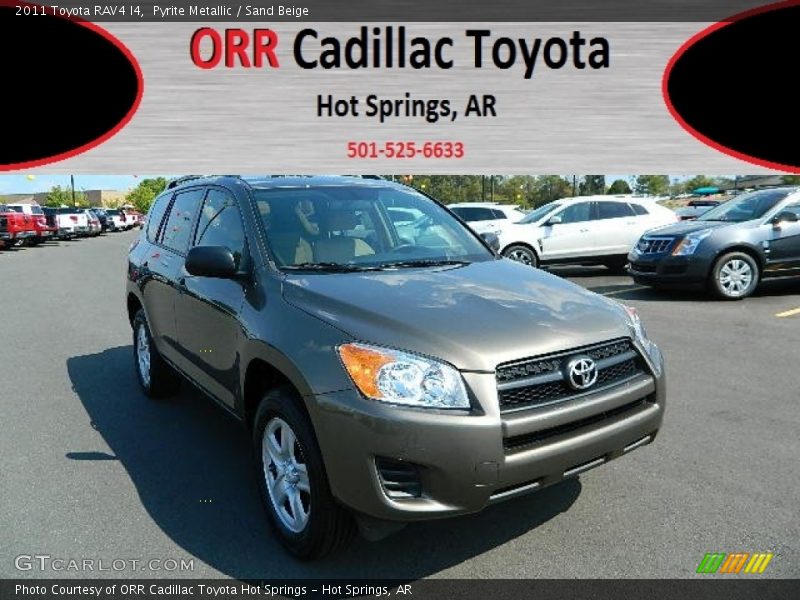 Pyrite Metallic / Sand Beige 2011 Toyota RAV4 I4