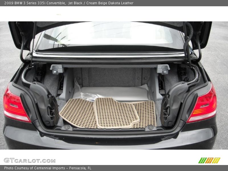  2009 3 Series 335i Convertible Trunk