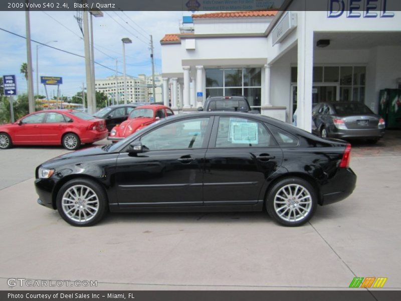 Black / Quartz 2009 Volvo S40 2.4i