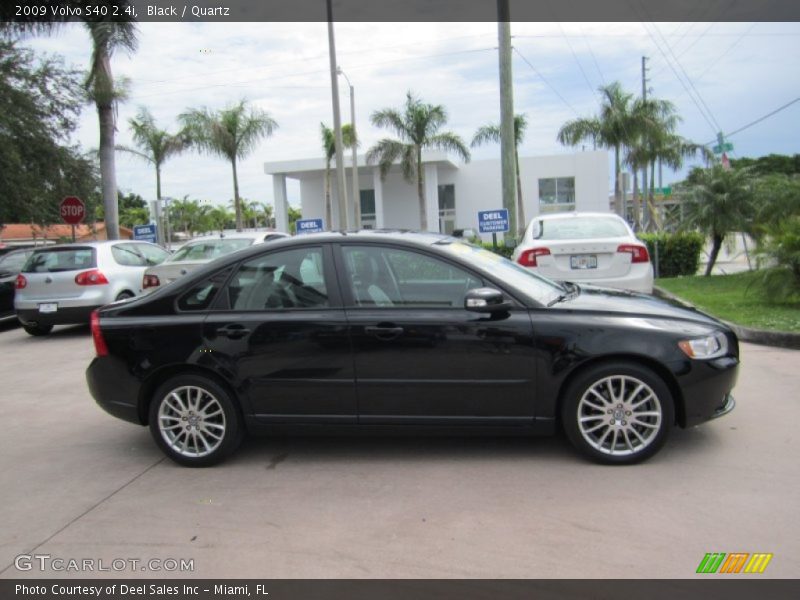 Black / Quartz 2009 Volvo S40 2.4i