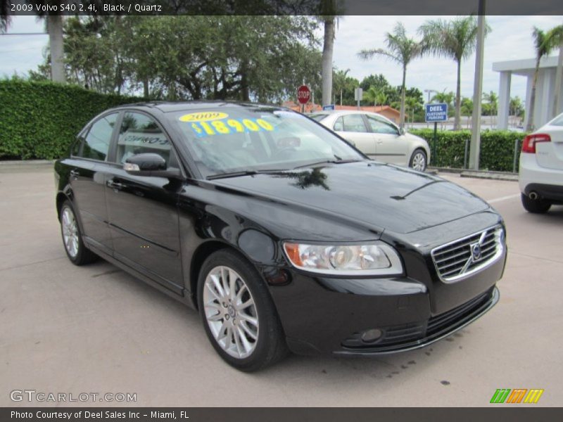 Black / Quartz 2009 Volvo S40 2.4i