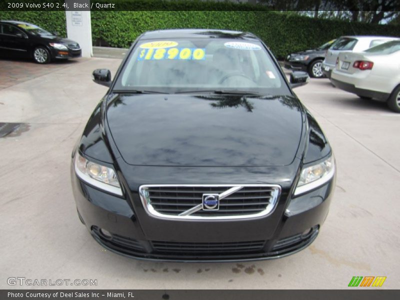 Black / Quartz 2009 Volvo S40 2.4i