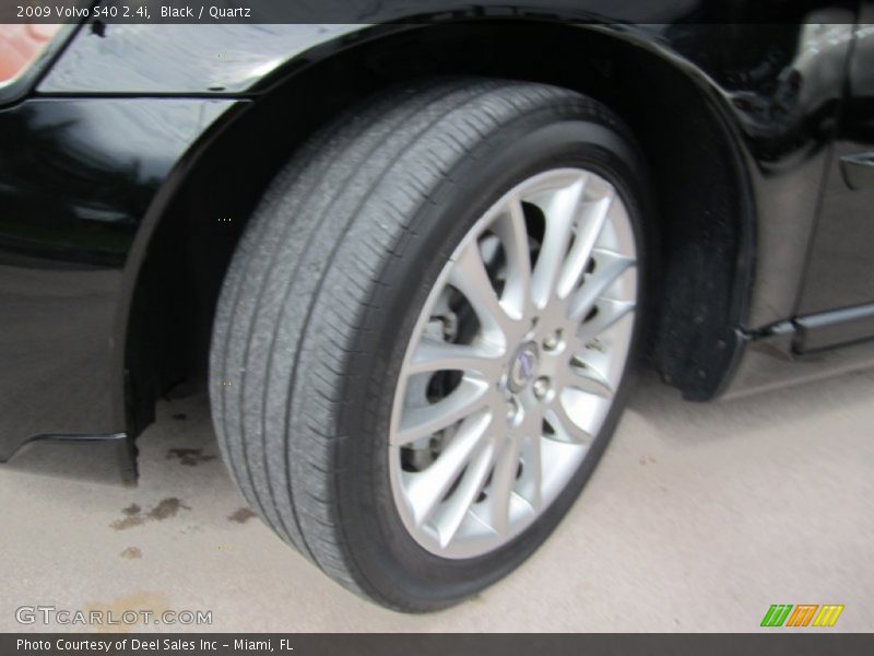 Black / Quartz 2009 Volvo S40 2.4i
