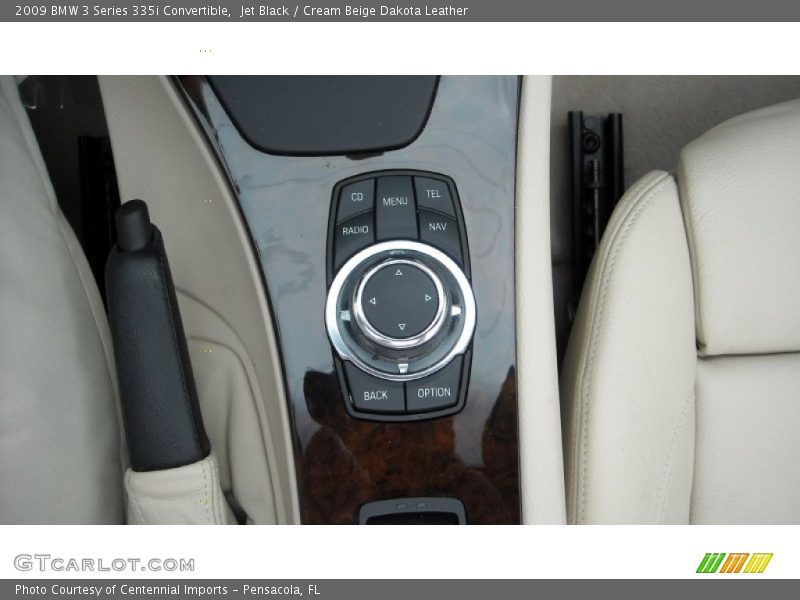 Jet Black / Cream Beige Dakota Leather 2009 BMW 3 Series 335i Convertible