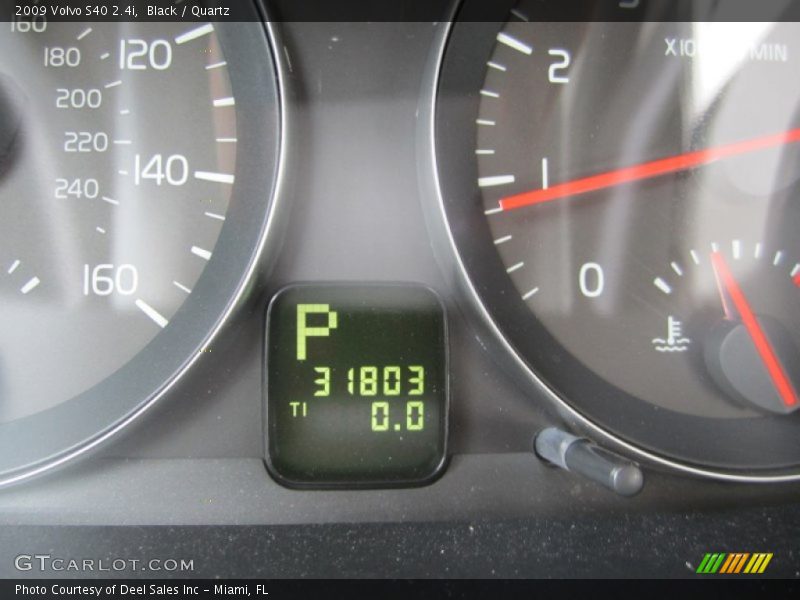 Black / Quartz 2009 Volvo S40 2.4i