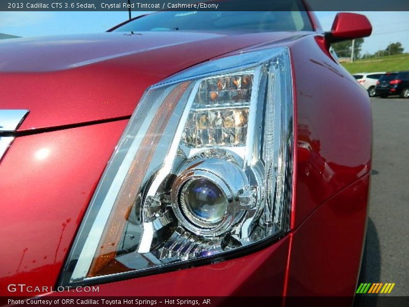 Crystal Red Tintcoat / Cashmere/Ebony 2013 Cadillac CTS 3.6 Sedan