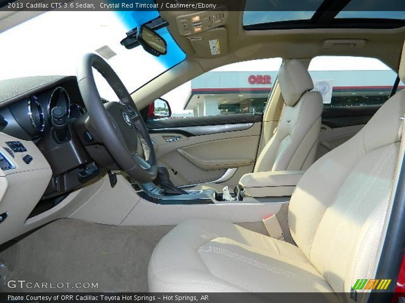 Crystal Red Tintcoat / Cashmere/Ebony 2013 Cadillac CTS 3.6 Sedan