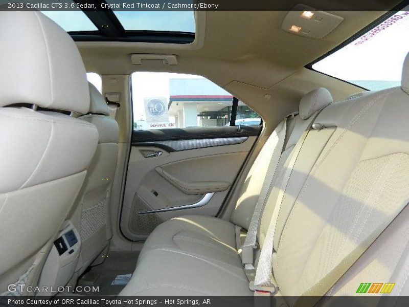 Crystal Red Tintcoat / Cashmere/Ebony 2013 Cadillac CTS 3.6 Sedan
