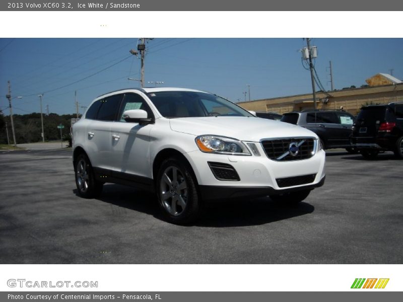 Ice White / Sandstone 2013 Volvo XC60 3.2