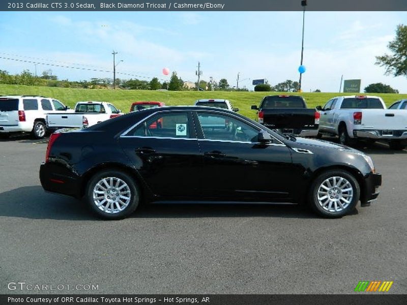 Black Diamond Tricoat / Cashmere/Ebony 2013 Cadillac CTS 3.0 Sedan