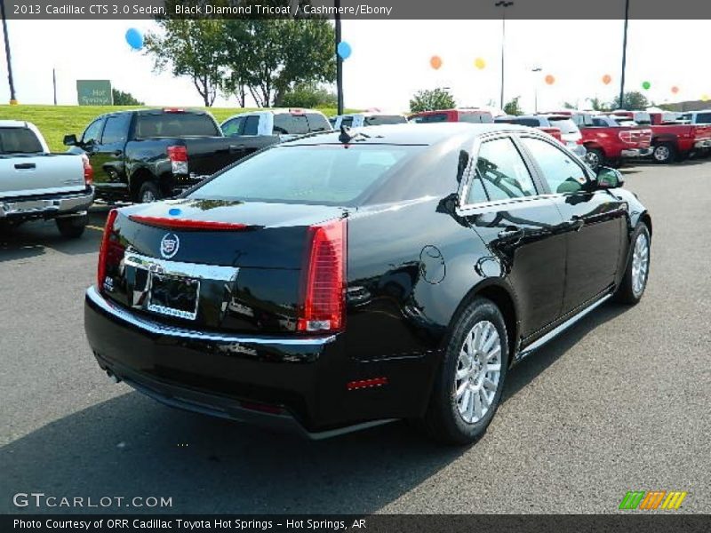 Black Diamond Tricoat / Cashmere/Ebony 2013 Cadillac CTS 3.0 Sedan