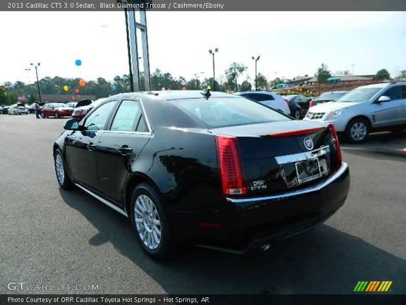 Black Diamond Tricoat / Cashmere/Ebony 2013 Cadillac CTS 3.0 Sedan