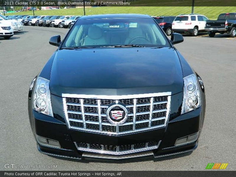 Black Diamond Tricoat / Cashmere/Ebony 2013 Cadillac CTS 3.0 Sedan