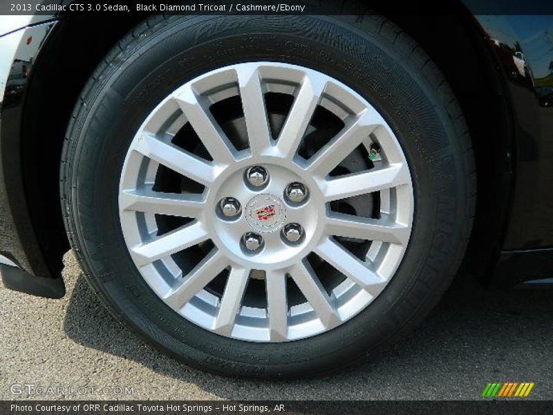 Black Diamond Tricoat / Cashmere/Ebony 2013 Cadillac CTS 3.0 Sedan