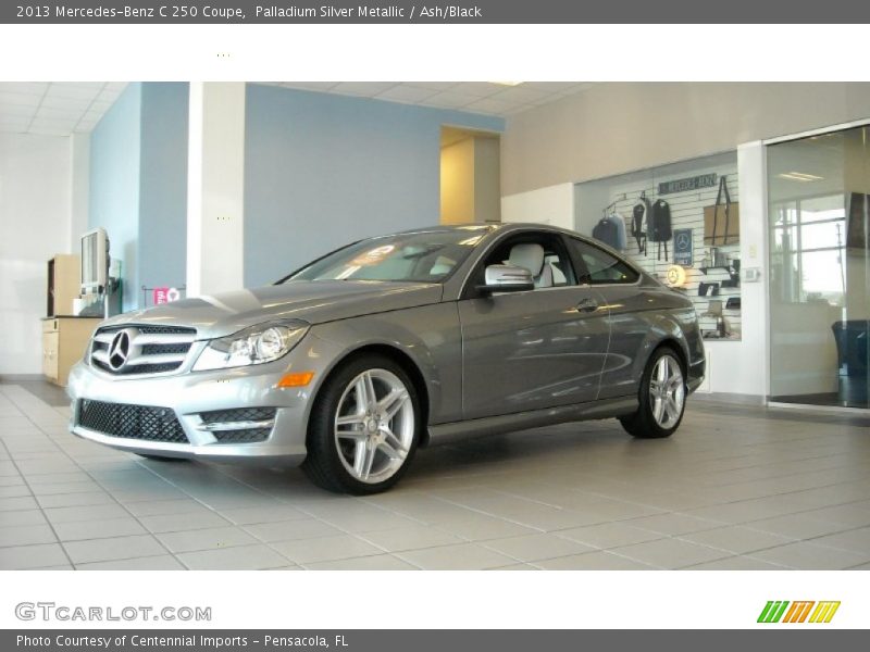 Palladium Silver Metallic / Ash/Black 2013 Mercedes-Benz C 250 Coupe
