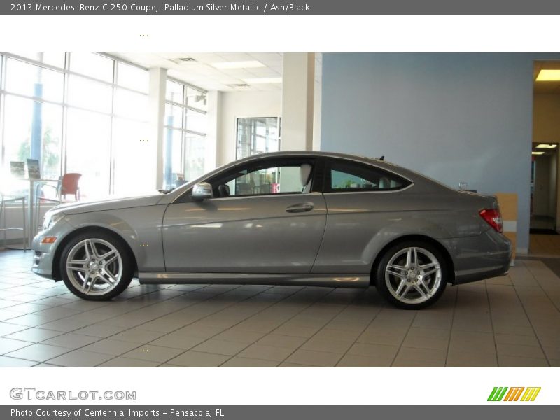 Palladium Silver Metallic / Ash/Black 2013 Mercedes-Benz C 250 Coupe