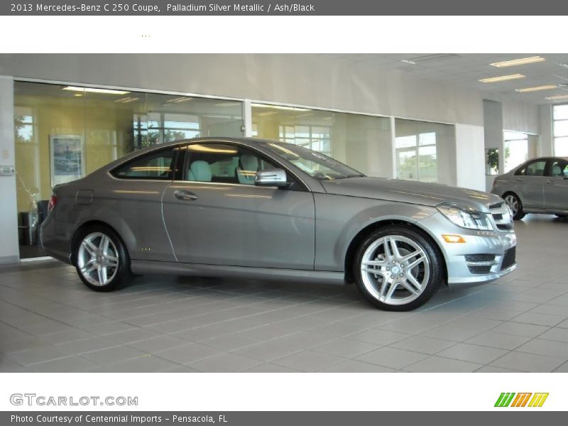 Palladium Silver Metallic / Ash/Black 2013 Mercedes-Benz C 250 Coupe