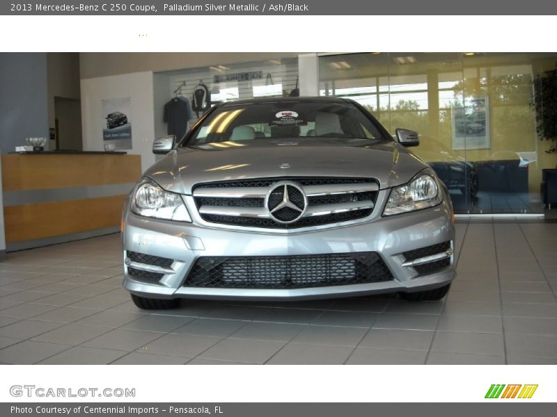 Palladium Silver Metallic / Ash/Black 2013 Mercedes-Benz C 250 Coupe