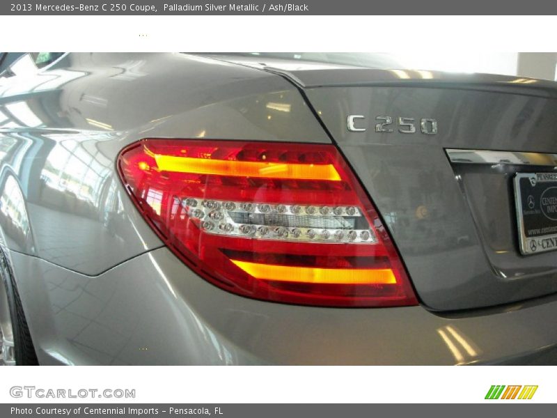 Palladium Silver Metallic / Ash/Black 2013 Mercedes-Benz C 250 Coupe