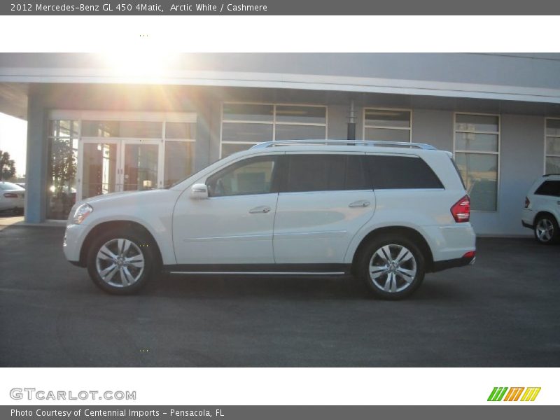 Arctic White / Cashmere 2012 Mercedes-Benz GL 450 4Matic