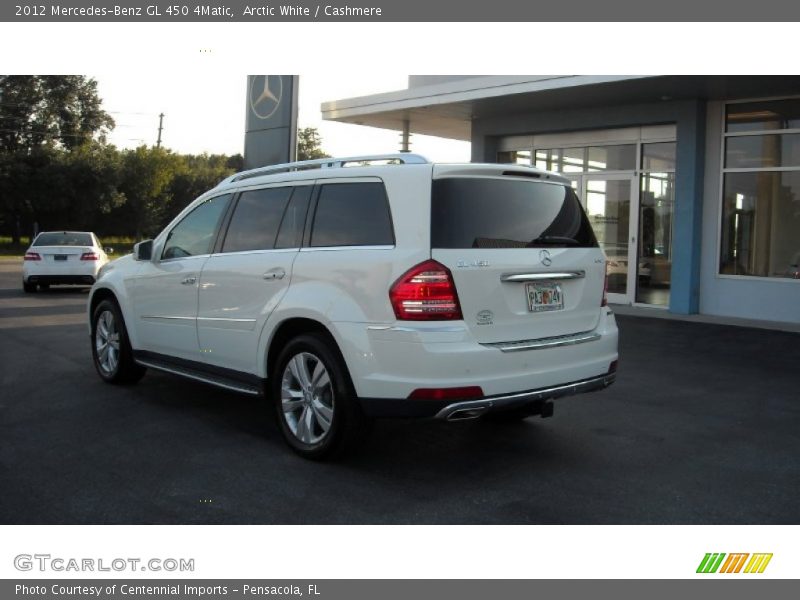 Arctic White / Cashmere 2012 Mercedes-Benz GL 450 4Matic