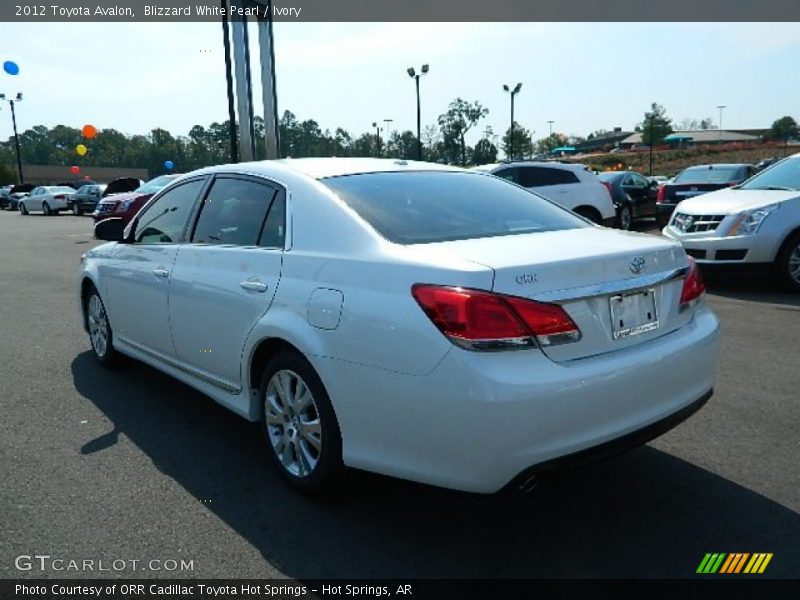 Blizzard White Pearl / Ivory 2012 Toyota Avalon