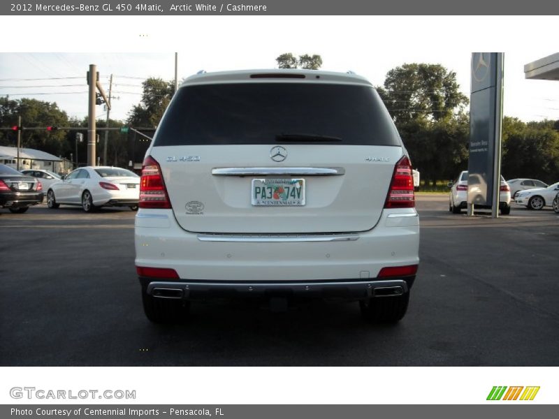 Arctic White / Cashmere 2012 Mercedes-Benz GL 450 4Matic