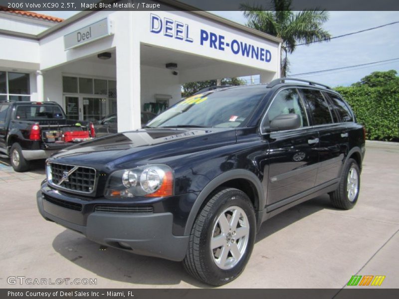 Magic Blue Metallic / Taupe 2006 Volvo XC90 2.5T