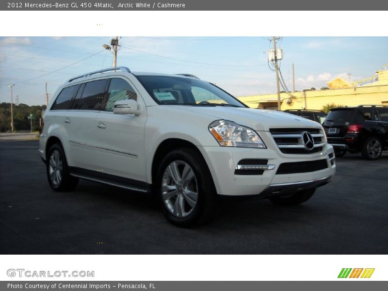 Arctic White / Cashmere 2012 Mercedes-Benz GL 450 4Matic