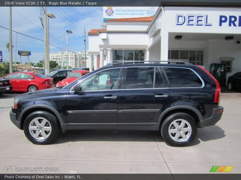 Magic Blue Metallic / Taupe 2006 Volvo XC90 2.5T