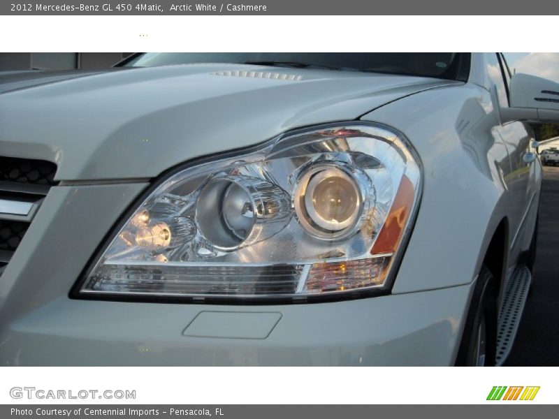 Arctic White / Cashmere 2012 Mercedes-Benz GL 450 4Matic