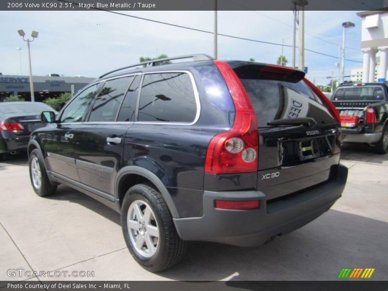 Magic Blue Metallic / Taupe 2006 Volvo XC90 2.5T