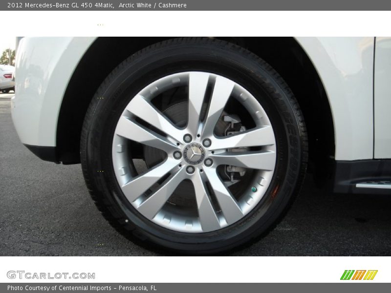 Arctic White / Cashmere 2012 Mercedes-Benz GL 450 4Matic