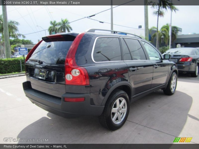 Magic Blue Metallic / Taupe 2006 Volvo XC90 2.5T