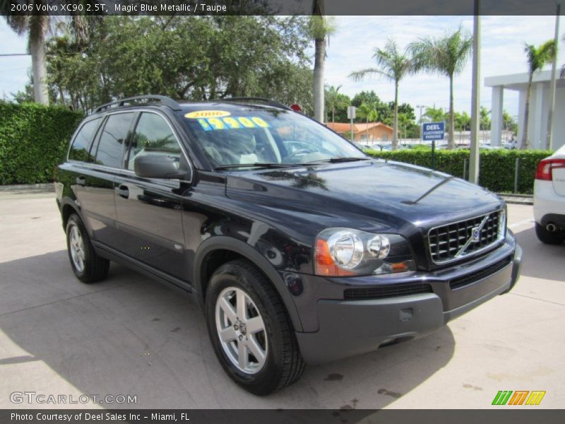 Magic Blue Metallic / Taupe 2006 Volvo XC90 2.5T