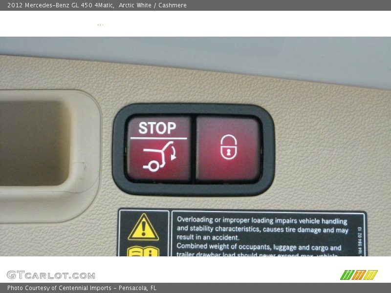 Arctic White / Cashmere 2012 Mercedes-Benz GL 450 4Matic