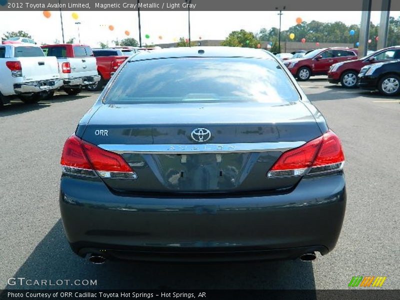 Magnetic Gray Metallic / Light Gray 2012 Toyota Avalon Limited