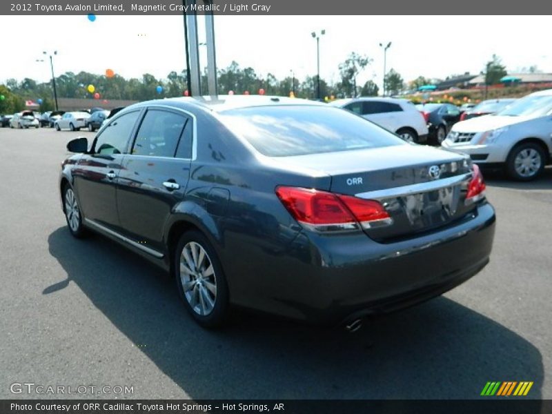 Magnetic Gray Metallic / Light Gray 2012 Toyota Avalon Limited