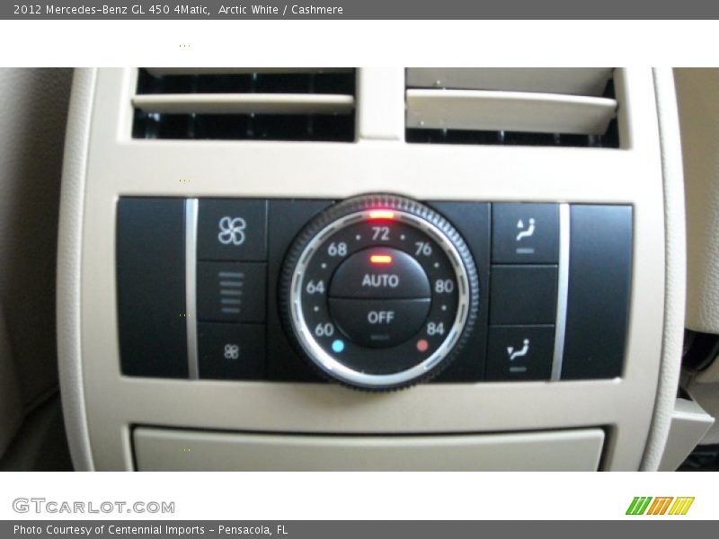 Arctic White / Cashmere 2012 Mercedes-Benz GL 450 4Matic