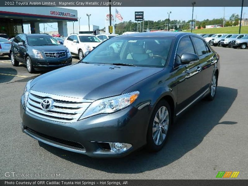 Magnetic Gray Metallic / Light Gray 2012 Toyota Avalon Limited