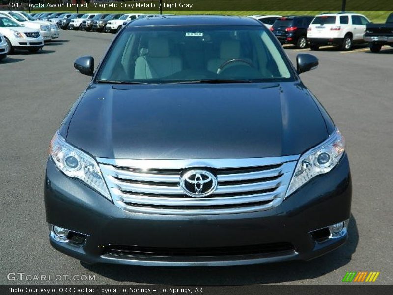 Magnetic Gray Metallic / Light Gray 2012 Toyota Avalon Limited