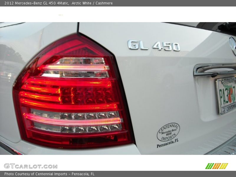 Arctic White / Cashmere 2012 Mercedes-Benz GL 450 4Matic